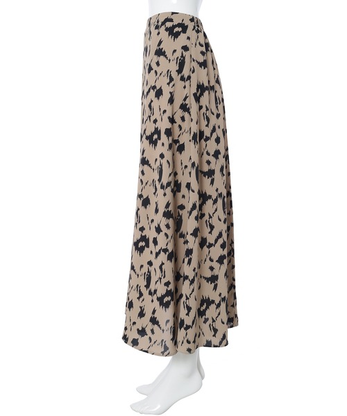 fifth(フィフス)の「アニマルプリントフレアスカート(スカート・レディース・ブラック/モカ・S/M)」の6枚目の写真