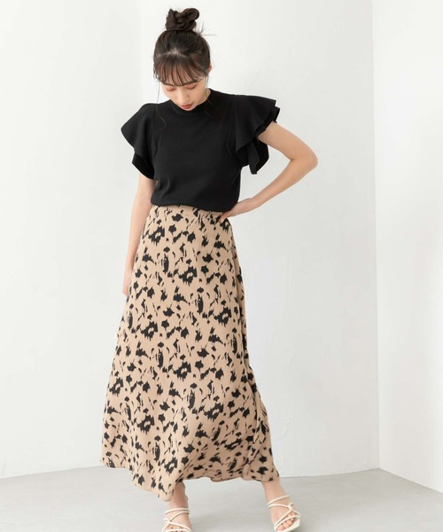 fifth(フィフス)の「アニマルプリントフレアスカート(スカート・レディース・ブラック/モカ・S/M)」の17枚目の写真