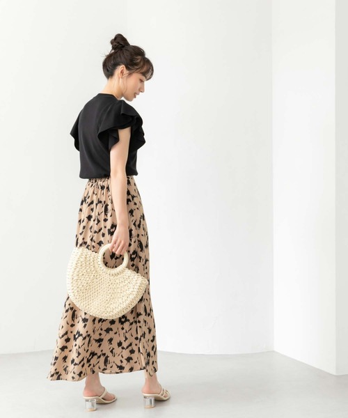 fifth(フィフス)の「アニマルプリントフレアスカート(スカート・レディース・ブラック/モカ・S/M)」の22枚目の写真
