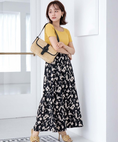 fifth(フィフス)の「アニマルプリントフレアスカート(スカート・レディース・ブラック/モカ・S/M)」の16枚目の写真