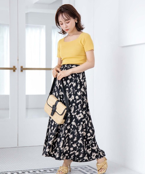 fifth(フィフス)の「アニマルプリントフレアスカート(スカート・レディース・ブラック/モカ・S/M)」の21枚目の写真