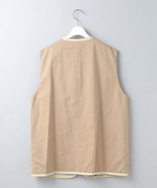 6（ロク）の「＜6(ROKU)＞COTTON RAYON×PATTERN BLOCK PRINT VEST