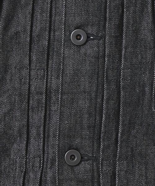 green label relaxing（グリーンレーベルリラクシング）の「＜green label relaxing＞デニム TYPE-2 ジャケット Gジャン（デニムジャケット・メンズ・ブラック/モカ・S/M/L/XL）」の10枚目の写真