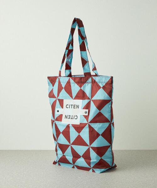 CITEN(シテン)の「<CITEN>CITEN クルクルパッチン ジオメトリック トートバッグ(トートバッグ・レディース・ライトブルー/ピンク/ブラック/ケリー・FREE)」の17枚目の写真
