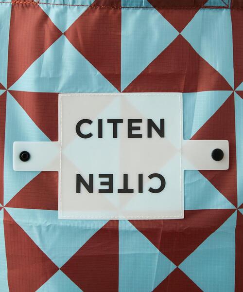 CITEN(シテン)の「<CITEN>CITEN クルクルパッチン ジオメトリック トートバッグ(トートバッグ・レディース・ライトブルー/ピンク/ブラック/ケリー・FREE)」の10枚目の写真