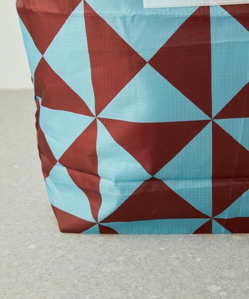 CITEN(シテン)の「<CITEN>CITEN クルクルパッチン ジオメトリック トートバッグ(トートバッグ・レディース・ライトブルー/ピンク/ブラック/ケリー・FREE)」の8枚目の写真