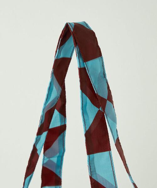 CITEN(シテン)の「<CITEN>CITEN クルクルパッチン ジオメトリック トートバッグ(トートバッグ・レディース・ライトブルー/ピンク/ブラック/ケリー・FREE)」の22枚目の写真