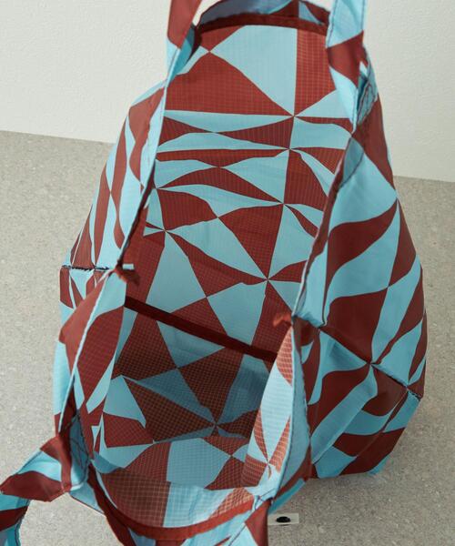 CITEN(シテン)の「<CITEN>CITEN クルクルパッチン ジオメトリック トートバッグ(トートバッグ・レディース・ライトブルー/ピンク/ブラック/ケリー・FREE)」の15枚目の写真