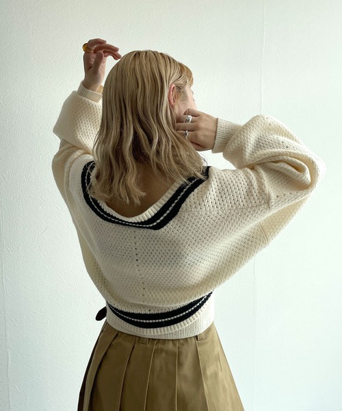 w closet（ダブルクローゼット）の「【マルチウェイ】ラインボレロ