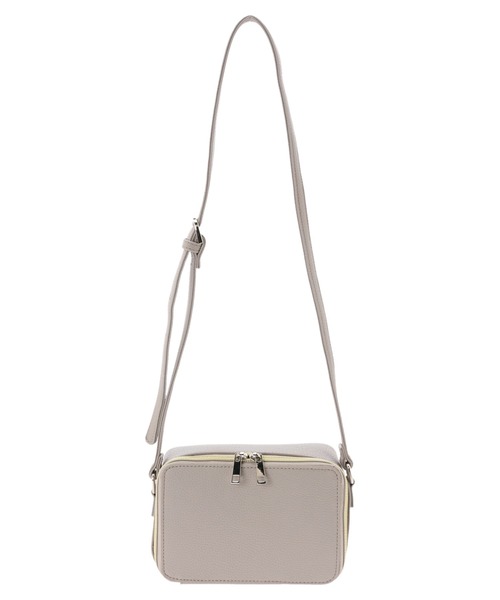 Green　Parks（グリーンパークス）の「・ボックスミニショルダーバッグ（ショルダーバッグ・レディース・ブラック/グレー/ブルー・FREE）」の4枚目の写真