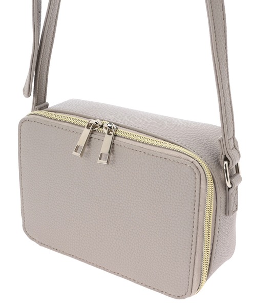 Green　Parks（グリーンパークス）の「・ボックスミニショルダーバッグ（ショルダーバッグ・レディース・ブラック/グレー/ブルー・FREE）」の12枚目の写真