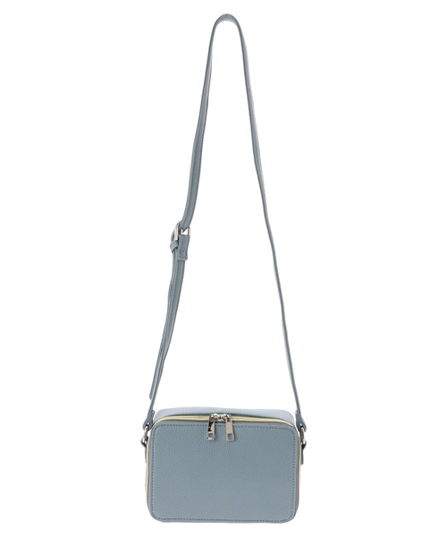 Green　Parks（グリーンパークス）の「・ボックスミニショルダーバッグ（ショルダーバッグ・レディース・ブラック/グレー/ブルー・FREE）」の10枚目の写真