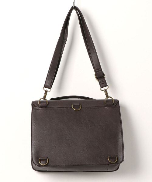 ehka sopo（エヘカソポ）の「3WAYサッチェルバッグ（ショルダーバッグ・レディース・ブラウン/オフホワイト/グリーン/キャメル・ﾌﾘ-）」の10枚目の写真