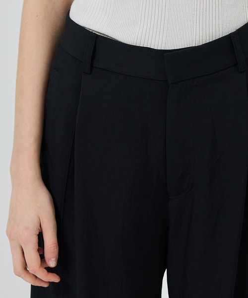 city（シティ）の「【CITY】マットツイルアセテートリラックスパンツ（その他パンツ・レディース・ブラック/ベージュ・1/2）」の21枚目の写真