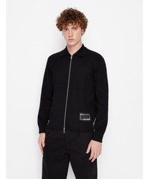 ARMANI EXCHANGE | 【A|X アルマーニ エクスチェンジ】A|Xロゴ　ジップアップニットカーディガン(カーディガン/ボレロ)