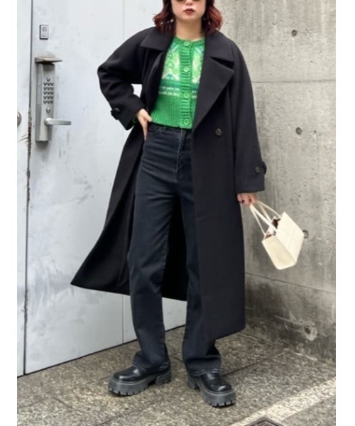 SLY(スライ)の「FAIR ISLE MOHAIR MG CROP CD フェアアイル モヘア ミドルゲージ クロップ カーディガン(カーディガン/ボレロ・レディース・イエロー系その他/グリーン系その他2・FREE)」の20枚目の写真