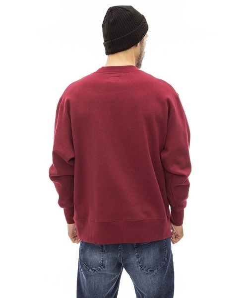 BILLABONG（ビラボン）の「BILLABONG メンズ COLLEGE LOGO トレーナー 【2022年秋冬モデル】/ビラボンカレッジロゴスウェットトレーナー（スウェット・メンズ・バーガンディー/ネイビー/グレー/グリーン・LARGE/X-LARGE/MEDIUM）」の12枚目の写真