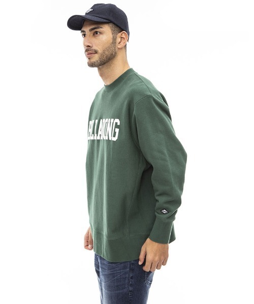 BILLABONG（ビラボン）の「BILLABONG メンズ COLLEGE LOGO トレーナー 【2022年秋冬モデル】/ビラボンカレッジロゴスウェットトレーナー（スウェット・メンズ・バーガンディー/ネイビー/グレー/グリーン・LARGE/X-LARGE/MEDIUM）」の13枚目の写真