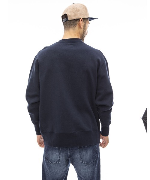 BILLABONG（ビラボン）の「BILLABONG メンズ COLLEGE LOGO トレーナー 【2022年秋冬モデル】/ビラボンカレッジロゴスウェットトレーナー（スウェット・メンズ・バーガンディー/ネイビー/グレー/グリーン・LARGE/X-LARGE/MEDIUM）」の15枚目の写真