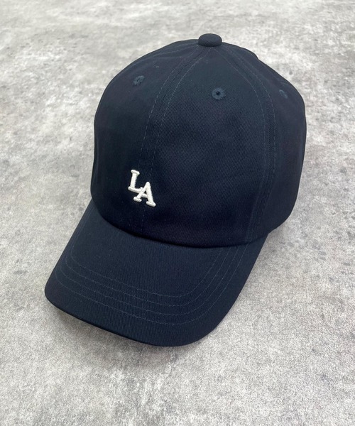 MLI'A(エムリア)の「刺しゅうCAP(キャップ・レディース・ブラウン/ネイビー/ネイビー系1/ボルドー/ベージュ/ブラック・ONE SIZE)」の4枚目の写真