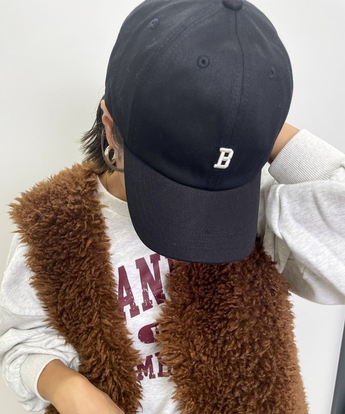 MLI'A(エムリア)の「刺しゅうCAP(キャップ・レディース・ブラウン/ネイビー/ネイビー系1/ボルドー/ベージュ/ブラック・ONE SIZE)」の7枚目の写真
