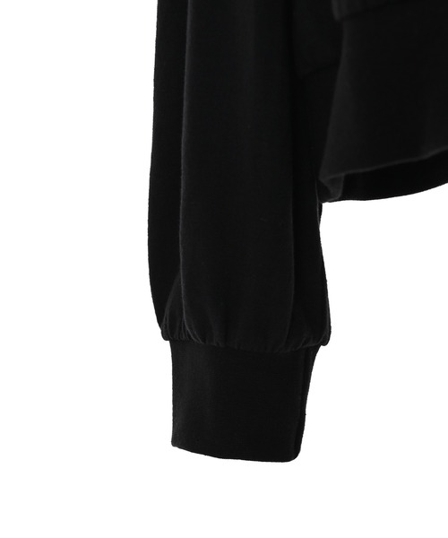 Narcissus（ナルシス）の「【Narcissus】ワンショルダートップス（スウェット・レディース・ホワイト/ブラック・FREE）」の15枚目の写真