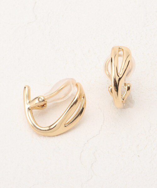 SHOO・LA・RUE（シューラルー）の「◆【クリップタイプ】イヤリング（イヤリング・レディース・ゴールド/シルバー・00）」の2枚目の写真