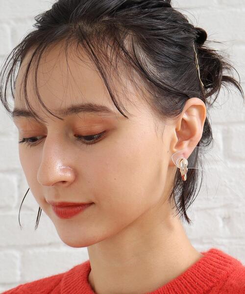 SHOO・LA・RUE（シューラルー）の「◆【クリップタイプ】イヤリング（イヤリング・レディース・ゴールド/シルバー・00）」の6枚目の写真