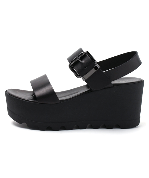 ROSE BUD（ローズバッド）の「(ROSE BUD)13-116-9/KTISTAL（サンダル・レディース・ブラック/ベージュ・35/37/39/36/38）」の3枚目の写真