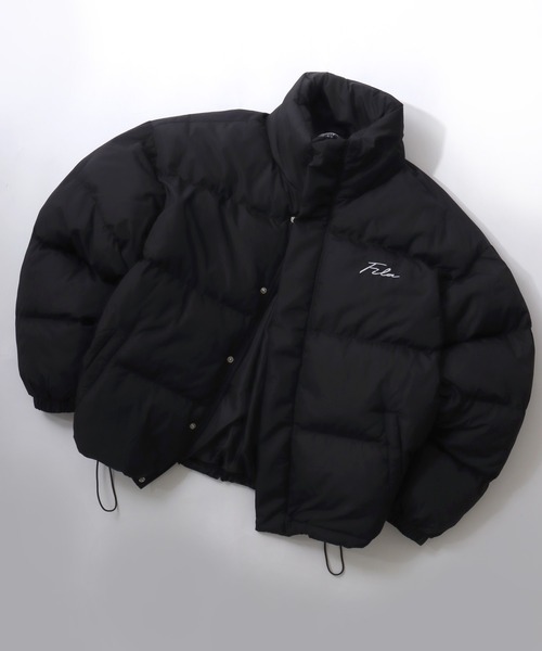 セール】FILA/フィラ 別注 FIBER DOWN JACKET/オーバーサイズ 中綿