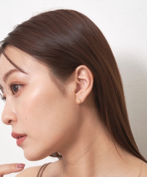 VANNIE U（ヴァニーユー）の「drop piece（ピアス（両耳用）・レディース・シルバー/ゴールド・FREE）」の20枚目の写真