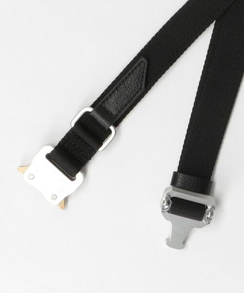 1017 ALYX 9SM（アリクス）の「＜1017 ALYX 9SM＞ ST ROLLER COASTER BELT M/ベルト（ベルト・メンズ・ブラック・FREE）」の2枚目の写真