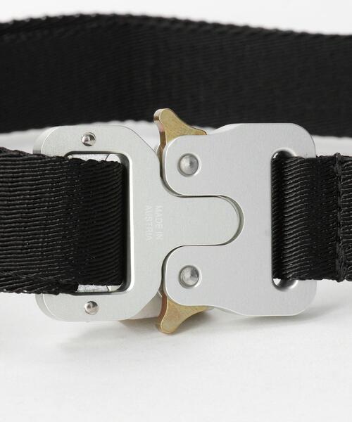 1017 ALYX 9SM（アリクス）の「＜1017 ALYX 9SM＞ ST ROLLER COASTER BELT M/ベルト（ベルト・メンズ・ブラック・FREE）」の4枚目の写真