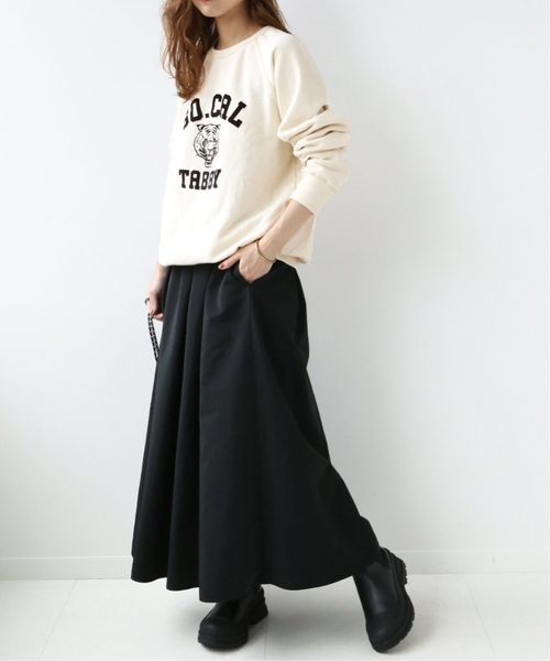 MIXTA（ミクスタ）の「《追加3》別注【MIXTA/ミクスタ】*RELUME C/N SWEAT：スウェット（Tシャツ/カットソー・レディース・ホワイト/ブラウン系その他/ブラック/グリーン・LARGE）」の19枚目の写真