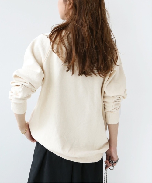 MIXTA（ミクスタ）の「《追加3》別注【MIXTA/ミクスタ】*RELUME C/N SWEAT：スウェット（Tシャツ/カットソー・レディース・ホワイト/ブラウン系その他/ブラック/グリーン・LARGE）」の16枚目の写真