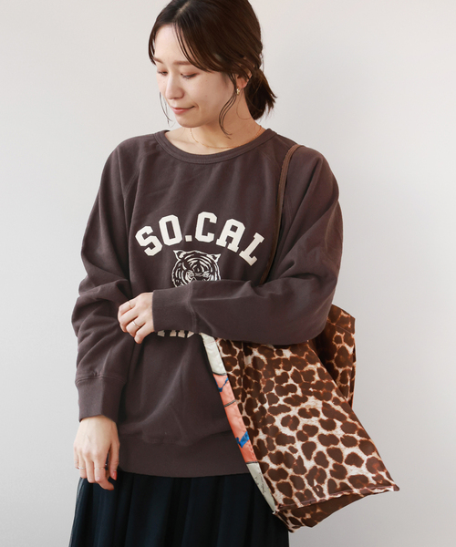 MIXTA（ミクスタ）の「《追加3》別注【MIXTA/ミクスタ】*RELUME C/N SWEAT：スウェット（Tシャツ/カットソー・レディース・ホワイト/ブラウン系その他/ブラック/グリーン・LARGE）」の21枚目の写真