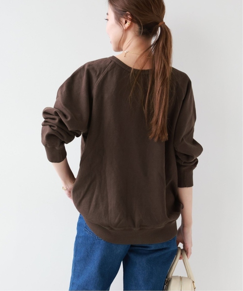 MIXTA（ミクスタ）の「《追加3》別注【MIXTA/ミクスタ】*RELUME C/N SWEAT：スウェット（Tシャツ/カットソー・レディース・ホワイト/ブラウン系その他/ブラック/グリーン・LARGE）」の8枚目の写真