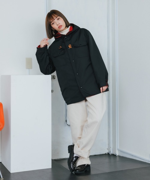 orSlow（オアスロウ）の「orSlow/オアスロウ HOODED REVERSIBLE WOOL