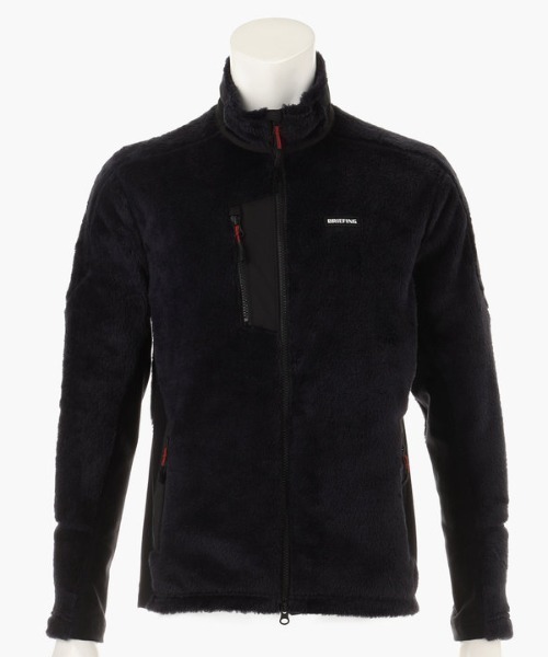 BRIEFING（ブリーフィング）の「【ブリーフィングゴルフ】MENS POLARTEC FLEECE JACKET（ブルゾン・メンズ・ブラウン/オリーブ/グレー/ネイビー/ブラック/ホワイト・L/M）」の6枚目の写真