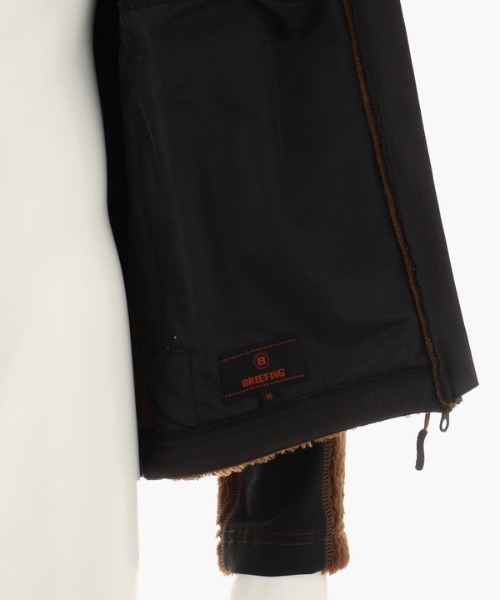 BRIEFING（ブリーフィング）の「【ブリーフィングゴルフ】MENS POLARTEC FLEECE JACKET（ブルゾン・メンズ・ブラウン/オリーブ/グレー/ネイビー/ブラック/ホワイト・L/M）」の7枚目の写真