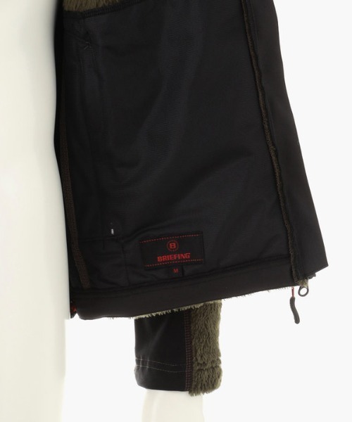 BRIEFING（ブリーフィング）の「【ブリーフィングゴルフ】MENS POLARTEC FLEECE JACKET（ブルゾン・メンズ・ブラウン/オリーブ/グレー/ネイビー/ブラック/ホワイト・L/M）」の19枚目の写真
