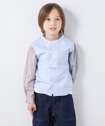 SHIPS any | SHIPS any: バンドカラー オックス シャツ <KIDS>(シャツ/ブラウス)