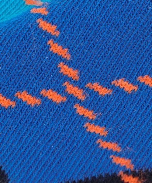 Happy Socks（ハッピーソックス）の「HS by Happy Socks メンズ レディース ARGYLE （ アーガイル ） クルーソックス 10201901（ソックス/靴下・レディース・レッド/ライトブルー/ブラック・M/L）」の7枚目の写真