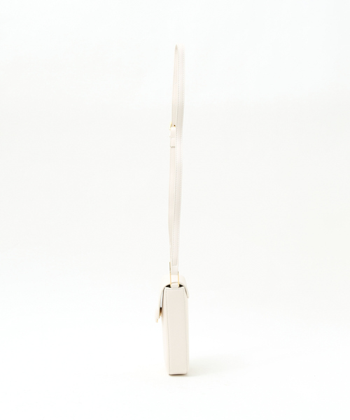 Abahouse Devinette(ドゥヴィネット)の「【Avancer】縦型スクエアミニショルダーバッグ(ショルダーバッグ・レディース・グリーン/ダークベージュ/ホワイト/ピンク/ブラック・フリー)」の8枚目の写真