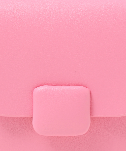 Abahouse Devinette(ドゥヴィネット)の「【Avancer】縦型スクエアミニショルダーバッグ(ショルダーバッグ・レディース・グリーン/ダークベージュ/ホワイト/ピンク/ブラック・フリー)」の19枚目の写真