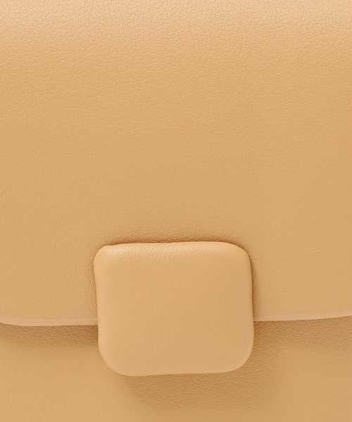 Abahouse Devinette(ドゥヴィネット)の「【Avancer】縦型スクエアミニショルダーバッグ(ショルダーバッグ・レディース・グリーン/ダークベージュ/ホワイト/ピンク/ブラック・フリー)」の20枚目の写真