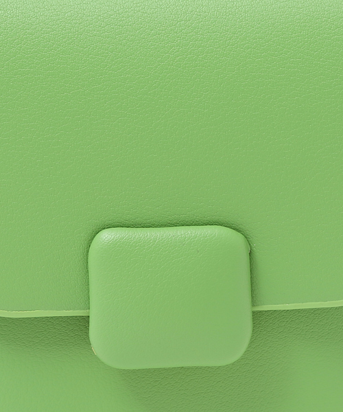 Abahouse Devinette(ドゥヴィネット)の「【Avancer】縦型スクエアミニショルダーバッグ(ショルダーバッグ・レディース・グリーン/ダークベージュ/ホワイト/ピンク/ブラック・フリー)」の21枚目の写真