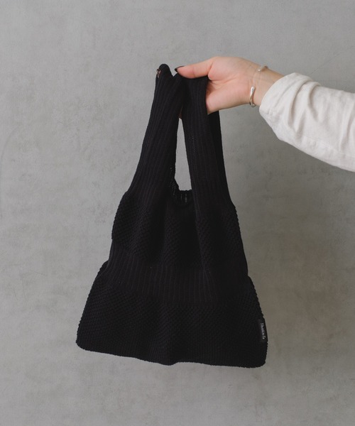 ThinKniT】marche bag dress Mサイズ マルシェバッグ（トートバッグ