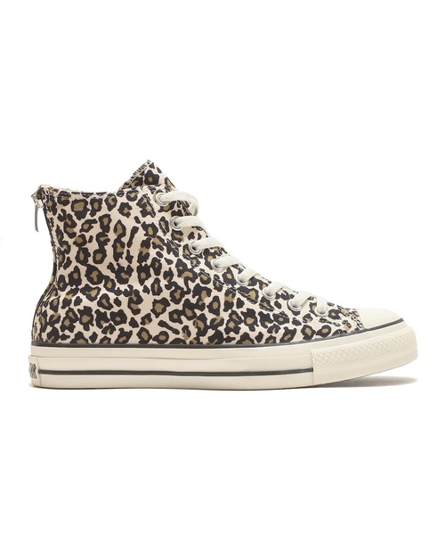 CONVERSE（コンバース）の「CONVERSE ALL STAR (R) LEOPARD BACKZIP HI / コンバース オールスター (R) レパード バックジップ HI（スニーカー・メンズ・ホワイト・22.5cm/23.0cm/23.5cm/24.0cm/24.5cm/25.0cm/25.5cm/26.0cm/26.5cm/27.0cm/27.5cm/28.0cm/29.0cm/30.0cm）」の2枚目の写真