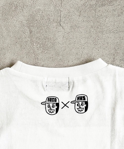 MARKEY'S（マーキーズ）の「【NEGO6/ネゴシックス】別注プリントTシャツ(80～150cm)（Tシャツ/カットソー・キッズ・ピンク/ホワイト/ブラック/ブルー・80/90/100/110/120/130/140/150）」の11枚目の写真